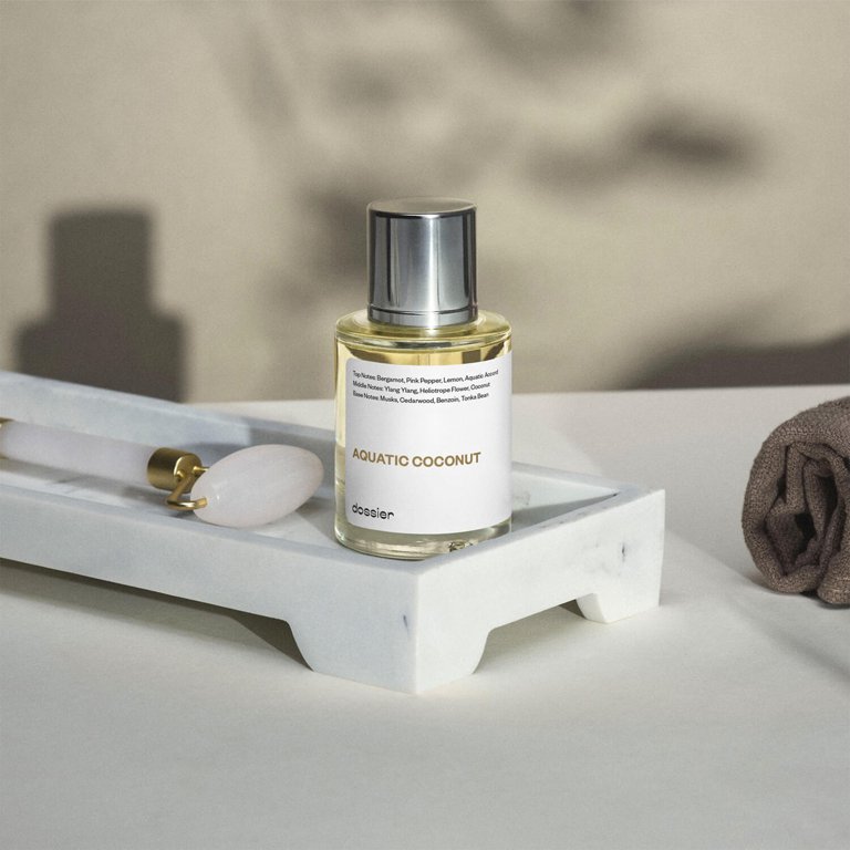 Dossier Aquatic Coconut Eau De Toilette, Inspired by Replica Beach