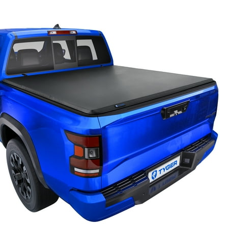 Tyger Auto T3 Soft Tri-fold Truck Bed Tonneau Cover Compatible with 2022-2025 Nissan Frontier | 5' (60") Bed | TG-BC3N1057