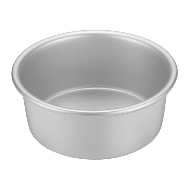 Sartén redonda para pasteles Uxcell de 4" antiadherente para hornear, sartén para cheesecake de aluminio anodizado para bodas y cumpleaños