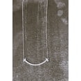thumbnail image 4 of Amore Sterling Silver Chain Pendant Double Hook Cubic Zirconia, 4 of 5