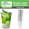 thumbnail image 4 of 32 oz Plastic Cups | Clear Plastic Disposable Pet Cups | Crystal Clear Cup | Cold Smoothie | Iced Coffee Go Cups | Ideal for Coffee, Parfait, Juice, Soda, Cocktail, Party Cups, Meal Prep (50), 4 of 4