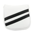 thumbnail image 3 of braveheart Couvre-Maillet de Golf Putter Couvre-Chef de Mode Extérieure Putter Mallet Adultes Rouge Golf Blanc 14x13cm, 3 of 6