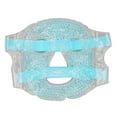 thumbnail image 2 of Masilla Facial de Cuentas de Gel, Aliviar La Fatiga Rembertil Poros de Cara Fría Máscara de Ojos fría Reutilizable Mejorar la Piel Ajustable para la Cara para Los Hombros para, 2 of 7