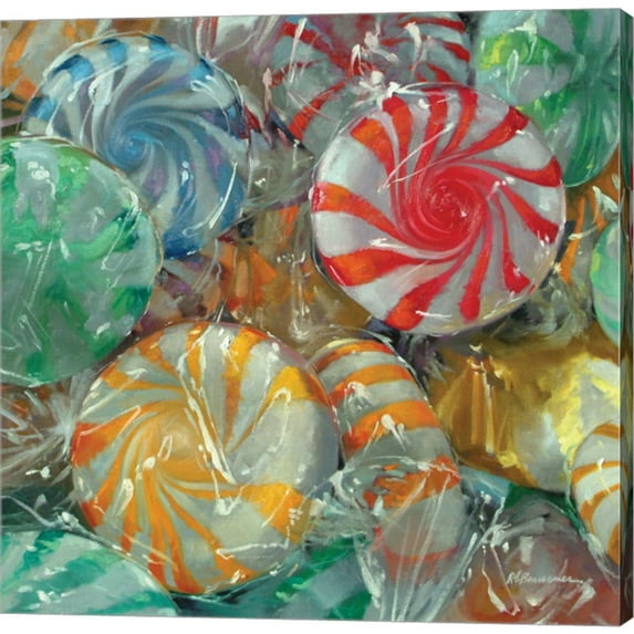 Great Art Now Candy by Roger Bansemer, Canvas Wall Art, 12W x 12H