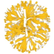 2 Color Plastic Instock Cheerleading Pom Gold