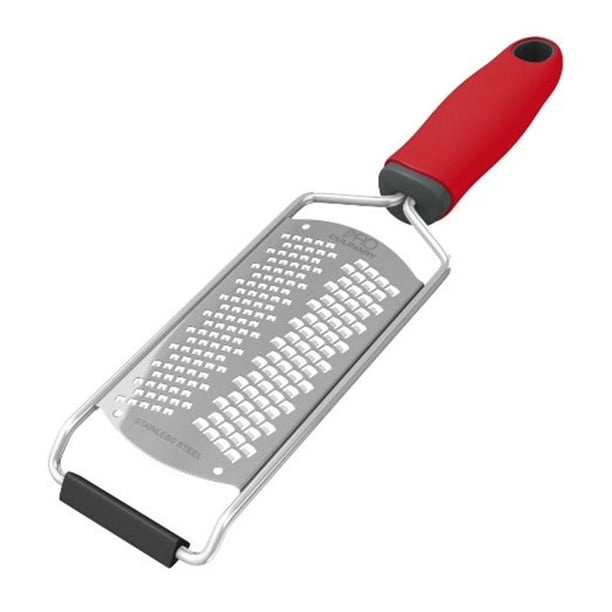Professional Lemon Zester & Grater - Ultra-Coarse Blades, Wood Handle | Rust-Resistant Kitchen Tool