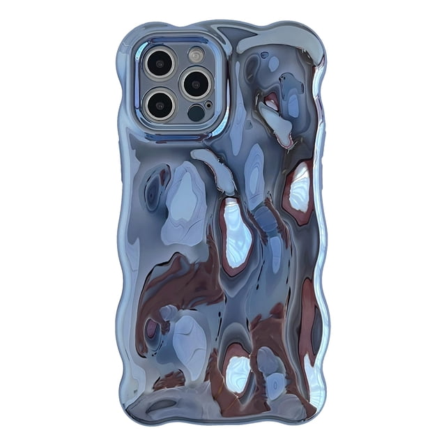 Funda de teléfono para iPhone 12 Pro Max Water Ripple