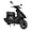 Black, variant on X-Pro Bali 150cc Gas Moped for Adults, Gas Powered Motor Moped with 10" Aluminum Wheels, Fully Automatic CVT Transmission, Front Disc Brake