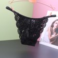 thumbnail image 2 of Liquidation 2025 Culottes pour Femmes Liquidation pour Femmes Culottes en Dentelle Sans Coutures Taille Basse Ajustable Ultra Fines String en Maille Transparente, 2 of 3