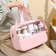 thumbnail image 5 of Neceseres de Maquillaje de Viaje, 3 Paquetes de 3 Tamaños, Organizador Cosmético con Cremallera para Mujer, Resistente al Agua, para Brochas y Accesorios Digitales, 5 of 8
