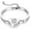 Angle Wings, variant on Heart Urn Bracelet for Ashes for Women Men Adjustable Urn Cuff Bracelet for Human Pet Cremation Jewelry