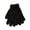 Black, variant on Girls Bow-Trimmed Rayon-Blend Cozy Cuffed Knit Gloves, L, Black