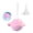Pink, variant on Miniature Ice Lollies Molds With Stable Plastic Fun Shape Candy Molds Suitable For Juices Beverages And Ice Creams
