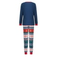 thumbnail image 6 of DuAnyozu Matching Family Pajamas Sets Christmas PJ's Letter Print Top and Plaid Pants Jammies Sleepwear, 6 of 10