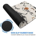 thumbnail image 6 of Long Mouse Pads for Desk,Halloween Dancing Skeletons Desk Mats on Top Of Desks, Desk Mouse Pad Extra Large with 3mm Non-Slip Base and Stitched Edge for Gaming,Office,Work,Home 47.3"x23.6", 6 of 6