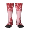 thumbnail image 1 of Balery Striped Meat Calcetines novedosos Calcetines deportivos Calcetines hasta la rodilla Calcetines de algodón Calcetines originales y geniales, 1 of 6