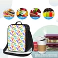 thumbnail image 4 of Disketp Colored Armadillos Bolsa Térmica Estampada para Almuerzo, Lonchera para Hombres y Mujeres Adultos, 4 of 7