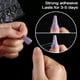 thumbnail image 4 of 240 pestañas adhesivas ultrafinas y transpirables, pegamento para uñas postizas, 10 hojas, puntas súper adhesivas de doble cara (gel de gelatina de Alemania) flexibles para uñas ac, 4 of 5