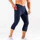 thumbnail image 5 of Ceisia Men's High-Waisted Yoga Leggings, Solid Color Elastic for Fitness Running & Gift Cycling Activities, 5 of 7