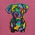 thumbnail image 2 of Dean Russo Unconditional Loyalty Dog Lover Mens Long Sleeve Shirt, Vintage Heather Red, Small, 2 of 6