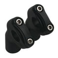 thumbnail image 6 of Motorcycle Accessories Handlebar Bar Riser Clamps Adapter for T100 T120 Black, 6 of 8