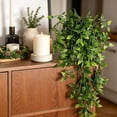 thumbnail image 5 of 2pcs Fake Hanging Plants, Artificial Potted Plants for Indoor Outdoor Aesthetic Office Living Room Shelf Decor, 5 of 8