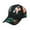 D M, variant on Baseball Cap Letter Graffiti Print Casual Wide Brim Breathable Windproof Sun Protection Adjustable Outdoor Women Men Sport Hat for Daily Life