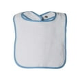 thumbnail image 2 of Rabbit Skins Infant Contrast Trim Terry Bib, 2 of 3
