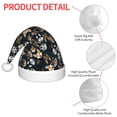 thumbnail image 4 of Salouo Dogs for Christmas Hat for Kids Xmas Holiday Hat Santa Hat for Boys & Girls Festive Headwear Accessories Fit for Christmas/ New Year/Holiday/Party, 4 of 6
