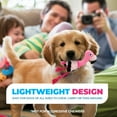 thumbnail image 2 of All For Paws Silent Squeaky Dog Plush Toy Ultrasonic Puppy Chewing Toy, DJ Flamingo, 2 of 8