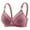 Red, variant on Womens Bras Comfortable Paded Underwire Bra Lace Full Coverage Comfort Push Up T-Shirt Bralette 42/95