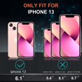 thumbnail image 2 of IBAOLE Compatible avec iPhone 13 Étui Transparent avec Protection d'Écran Intégrée [Anti-Jaunissement] Protection Anti-Chute Transparente Couverture Rigide Protection Complète du Corps Étui de Téléphone pour iPhone 13 (Clair)Clair, 2 of 7
