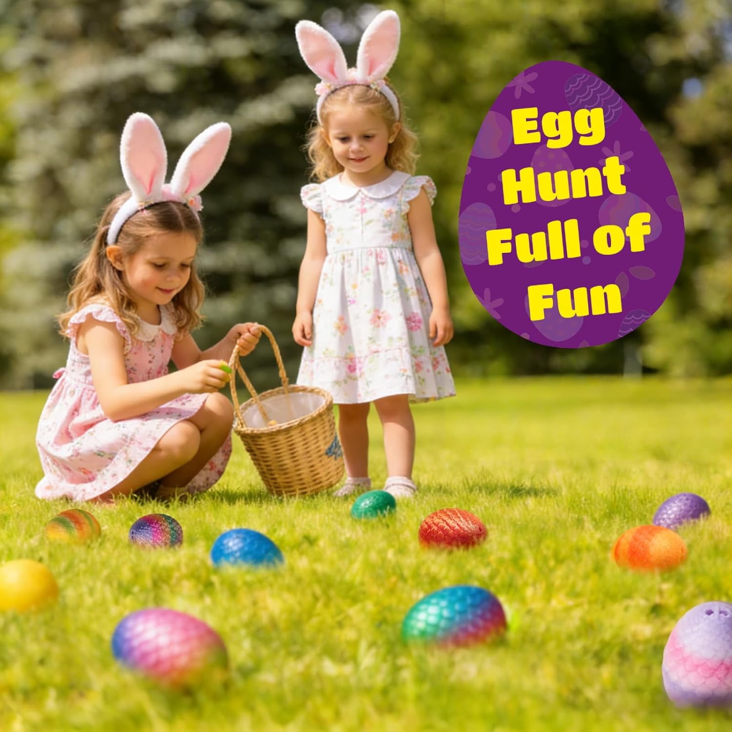 3D Printed Mini Animal Toys, Pre-Filled Easter Eggs Bulk Set, Easter Basket Stuffers And Egg Hunt Supplies, Birthday Party Favors For Kids, Assorted Colors