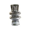 thumbnail image 4 of Glass Vase Hydroponic Vase Simple Flower Arrangement Table Flower Pot Decorative Big Gray, 4 of 9