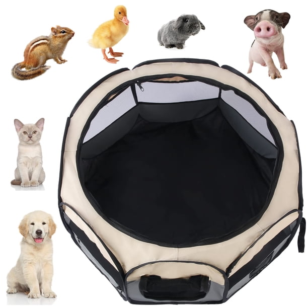 Corral para Mascotas OceeK para Gatos de Interior y Perros Pequeños 29x29x41 cm