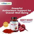 thumbnail image 4 of Fineland Vitamins Beet Root Extra Strength Athletic Cardiovascular Support Nitric Oxide Blood Pressure Support 120 Veggie Pills, 4 of 6