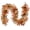 Fall Orange 6ft, variant on 6 FT Lighted Fall Garland with Lights Autumn Automatic ON/Off Timer