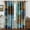 Blue Rust, variant on Abstract Curtains 2 Panels Abstract Rust Curtain Room Darkening Grommet Window Treatments Modern Decorative for Bedroom Living Room, 52x63 Inches, Blue Rust
