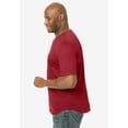 thumbnail image 3 of KingSize Men's Big & Tall Silver Cooling Pocket Crewneck, 3 of 4