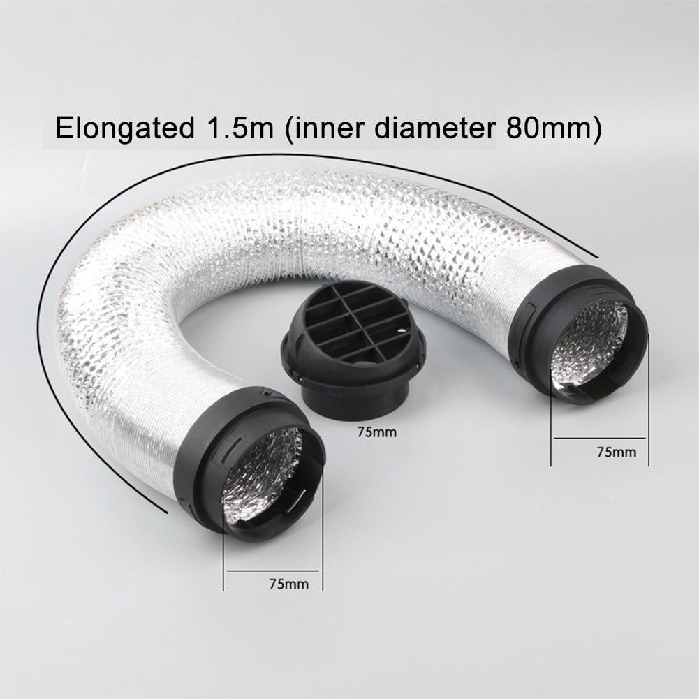 75Mm Diesel Heater Duct Ventilation Auxiliary Duct Flexible Duct Extension 2024 Hot Sale Brand. New And High Quality Fangkenuo