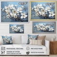 thumbnail image 4 of Designart "Flourishing Tranquil White Dogwood V" Dogwood Wall Art Living Room, 4 of 7