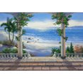 thumbnail image 1 of Cuadros Decorativos Kit de pintura de diamante de taladro redondo completo de paisaje de bricolaje 5D Imagen de arte (A449) Likrtyny embutido en tela, 1 of 6
