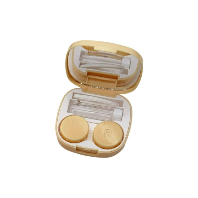 Case Travel Size Cute Colored Contact Applicator Removal Tool Kit With Solution Bottle For Daily Outdoor