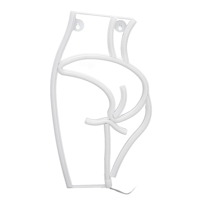 Neon Light, Useful LED Night Light Light Weight For Interior Decoration For Party Decoration Pink Light