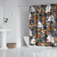 thumbnail image 2 of Halloween Cute Ghosts with Boo Shower Curtain 72"x72" ,Bathroom Decorative Shower Curtains Set with 12 Hooks,Modern Waterproof Washable Shower Curtain, 2 of 6