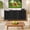 Black, variant on Nextay 7-Drawer Fabric TV Stand with Wood Shelf - Versatile Media Console Dresser for Bedroom, Living Room & Small Spaces, Holds up to 50" TV, Brown