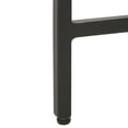 thumbnail image 6 of SAFAVIEH Tenzin Multi Gray Stone/Black Square Marble End Table (16.3 in. W x 16.3 in. D x 24.5 in. H), 6 of 8