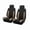 Beige 2 seat, variant on AUTO PLUS Universal Fabric Car Seat Covers Fit For Most Car SUV Truck Van Car Accessories Interior Seat Covers Car