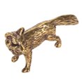 thumbnail image 2 of Estatuilla de animal escultura animal retro cobre decorativo exquisito para gabinete para estante ANGGREK Otros, 2 of 8