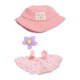 thumbnail image 1 of Accesorios para muñecas, vestidos y atuendos para muñecas de peluche de pato de 15 cm, regalos de Año Nuevo para niñas. Rosa 3 piezas, 1 of 9